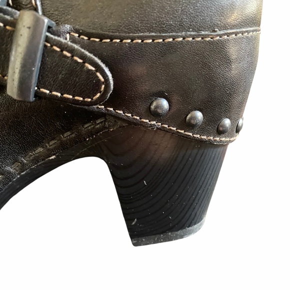 Dansko Rylan Crazy Horse Leather Mid-Calf Boot EU 39 Black - Picture 6 of 10